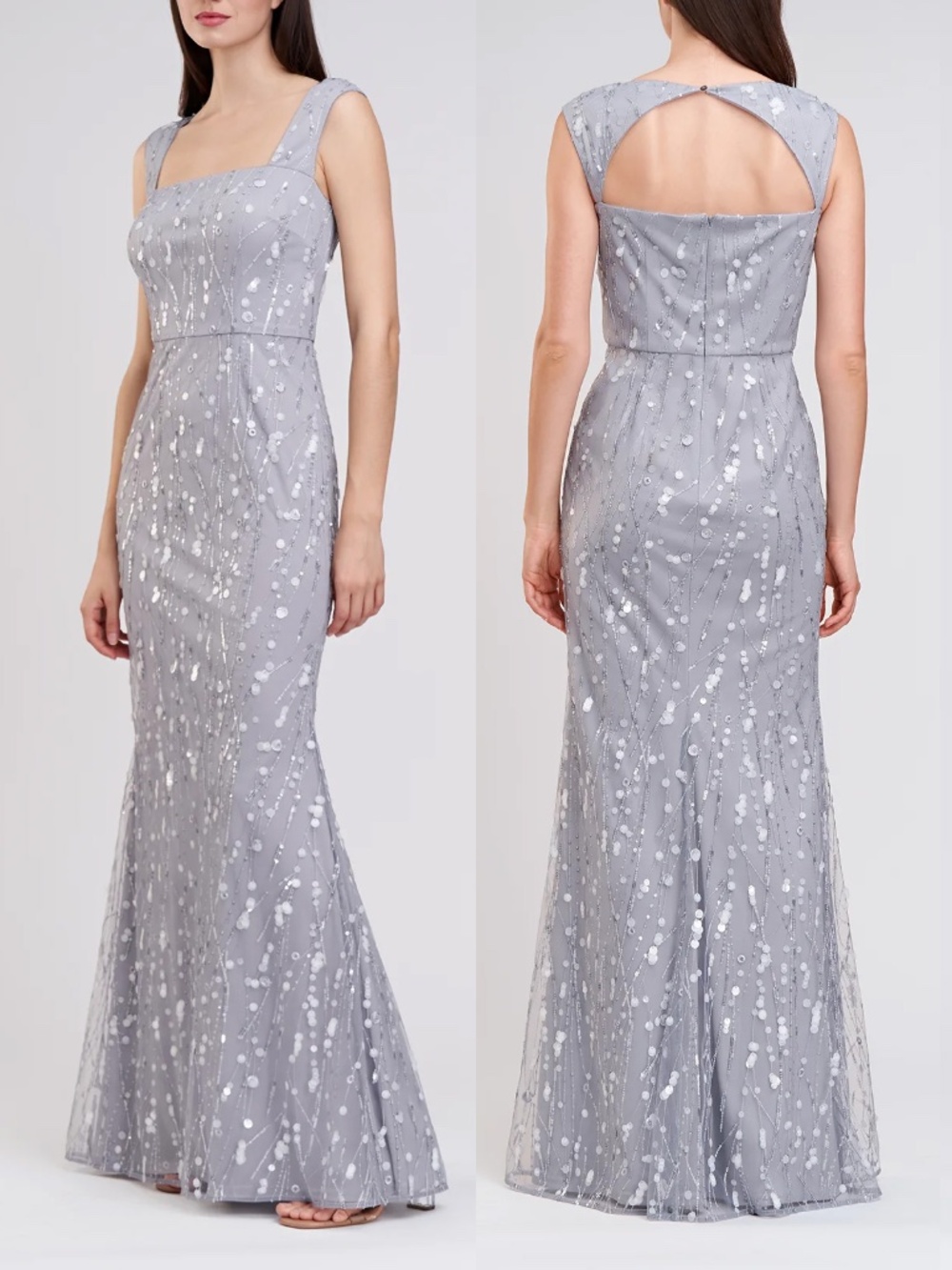 NWT JS Collections Haden Mermaid Gown-Wedding/Prom/Formal/Evening-Size 8 (A206)